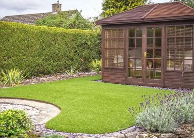 Natural looking artificial grass